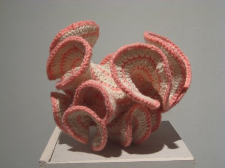 Hyperbolic crochet: pseudosphere in yarn